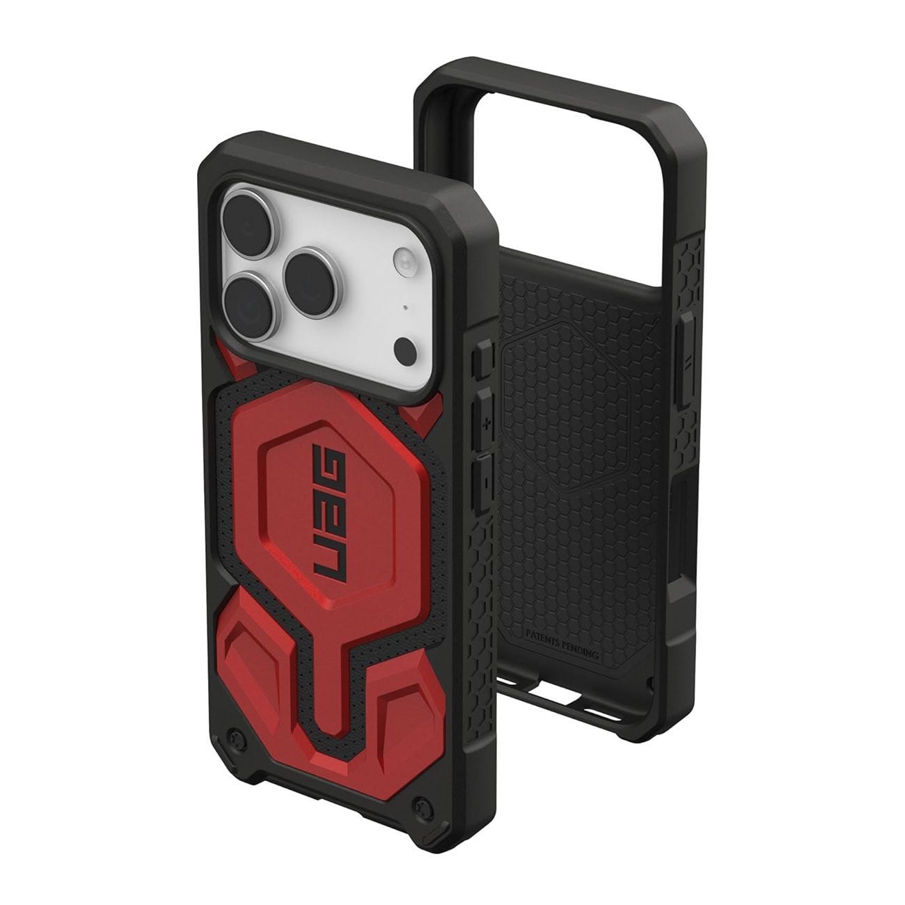 CASE IPHONE 17 PRO MAGSAFE UAG MONARCH PRO ROJO - 1