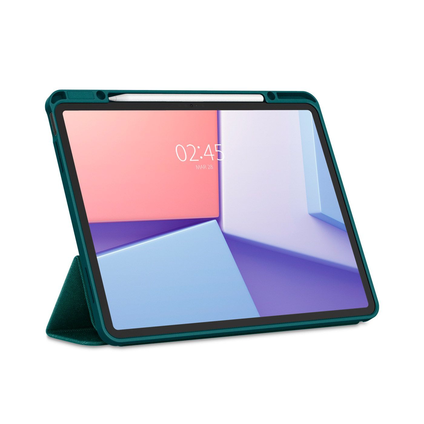 CASE IPAD AIR 13 M3 M2 SPIGEN URBAN FIT PREMIUM VERDE - 2