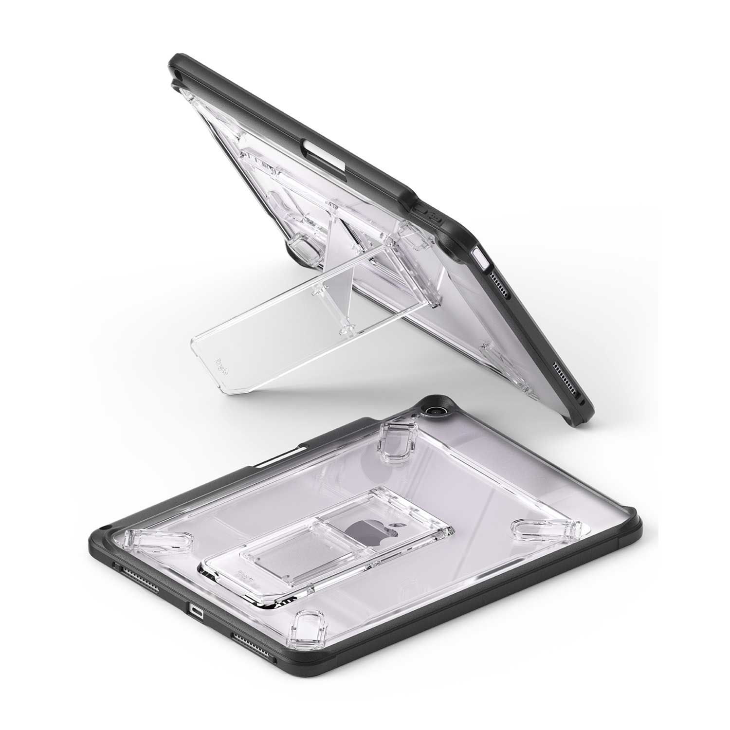 CASE IPAD AIR 11 M4 M3 RINGKE SKETCH STAND CON PARANTE BORDE NEGRO - 1