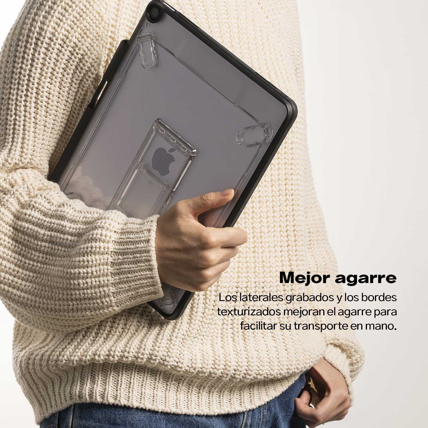 CASE IPAD AIR 13 M3 M2 RINGKE SKETCH STAND INCLUYE PARANTE TRANSPARENTE - 7