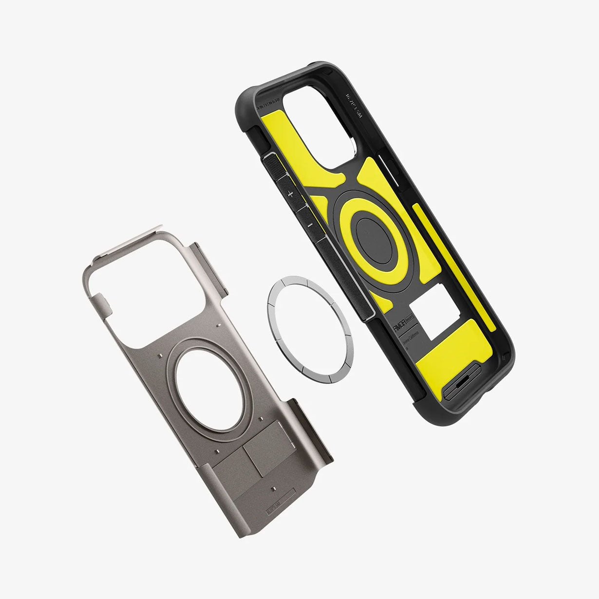 CASE SPIGEN SLIM ARMOR IPHONE 15 PRO (MAGSAFE) - GUNMENTAL - 5