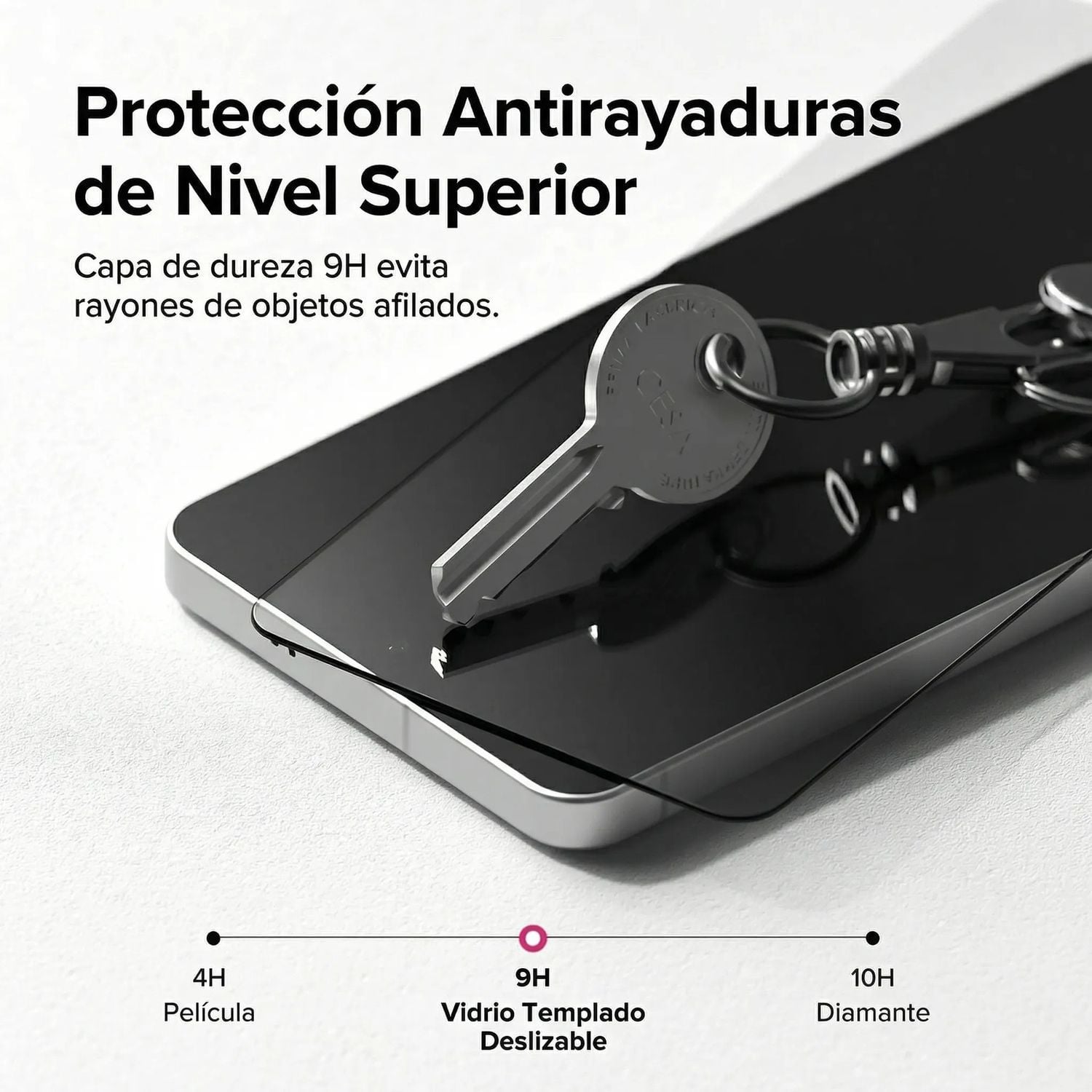 PROTECTOR PANTALLA GALAXY A57 VIDRIO TEMPLADO PREMIUM 2UND - 2