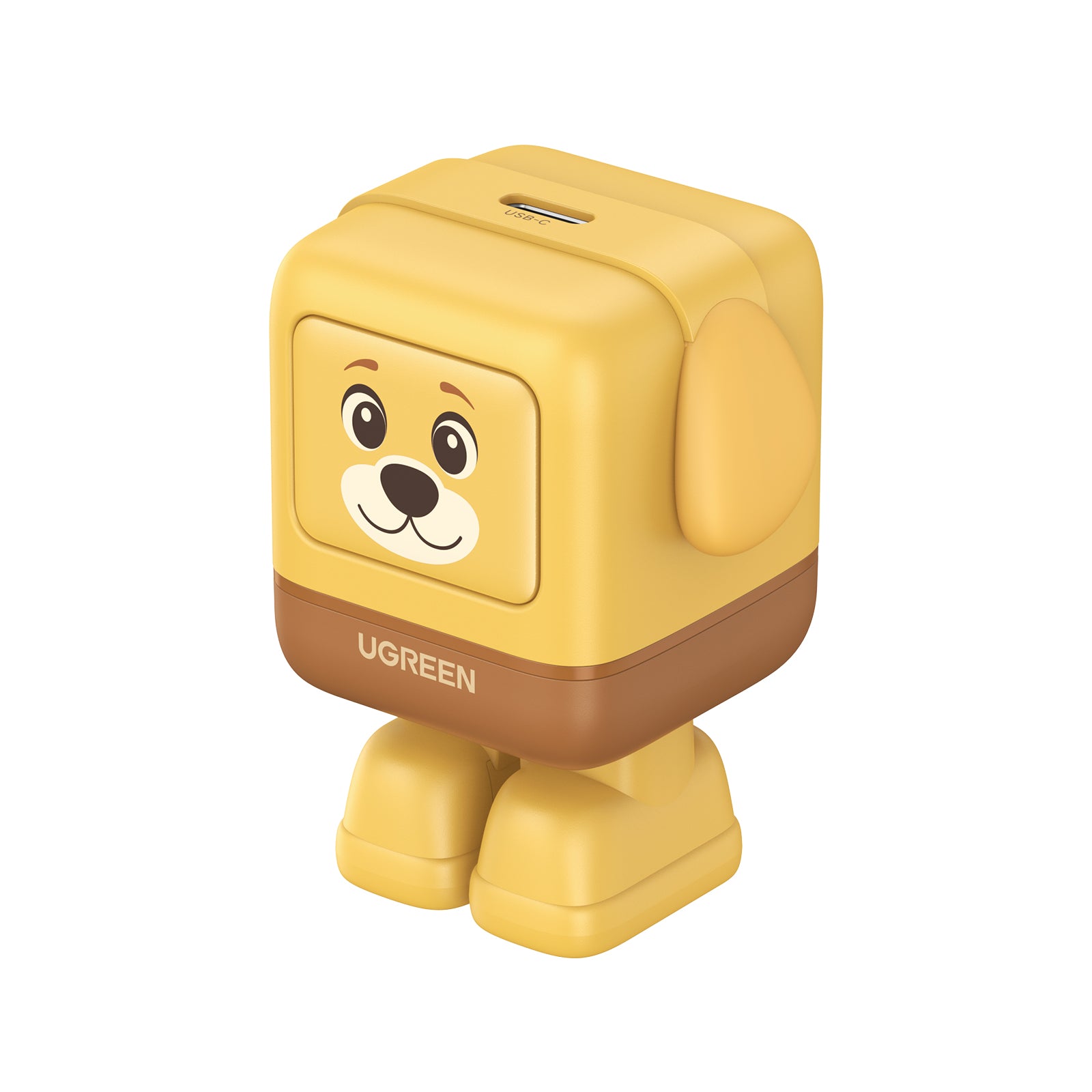 CARGADOR UGREEN UNO 30W GAN USB-C CARGA RÁPIDA DISEÑO PERRO - 1