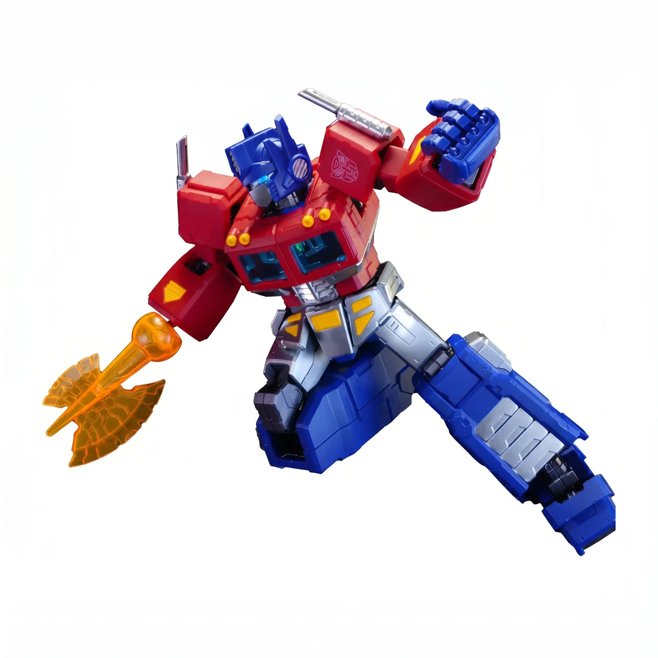 FIGURA COLECCIONABLE BLOKEES TRANSFORMERS ACTION EDITION 01 G1 OPTIMUS PRIME - 4
