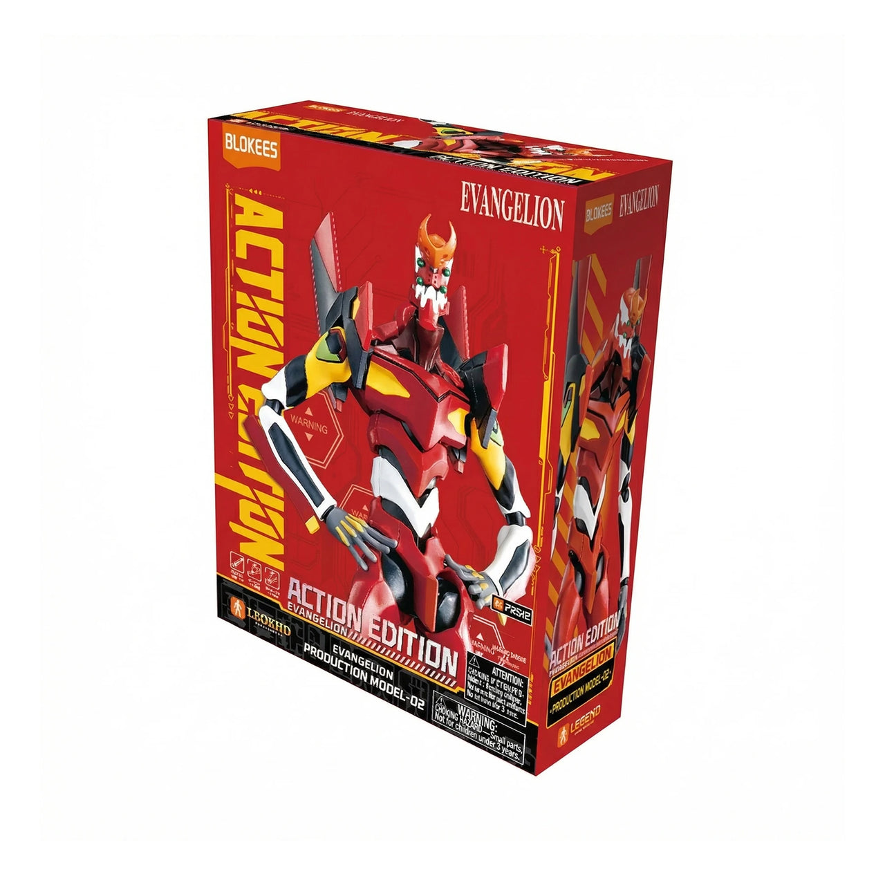 FIGURA COLECCIONABLE BLOKEES EVANGELION ACTION EDITION EVA-02 - 9