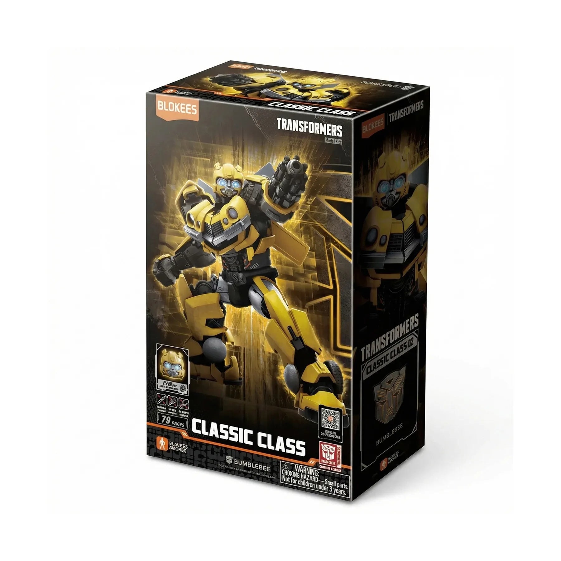 FIGURA COLECCIONABLE BLOKEES TRANSFORMERS CLASSIC CLASS 02 BUMBLEBEE - 2