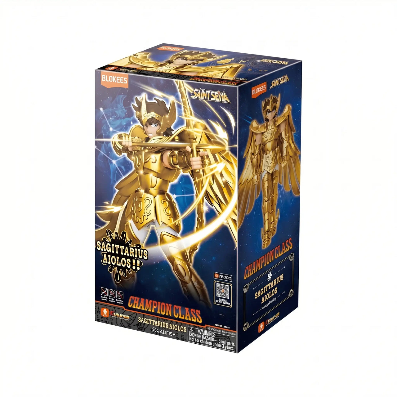 FIGURA COLECCIONABLE BLOKEES SAINT SEIYA CHAMPION CLASS SAGITTARIUS AIOLOS - 3