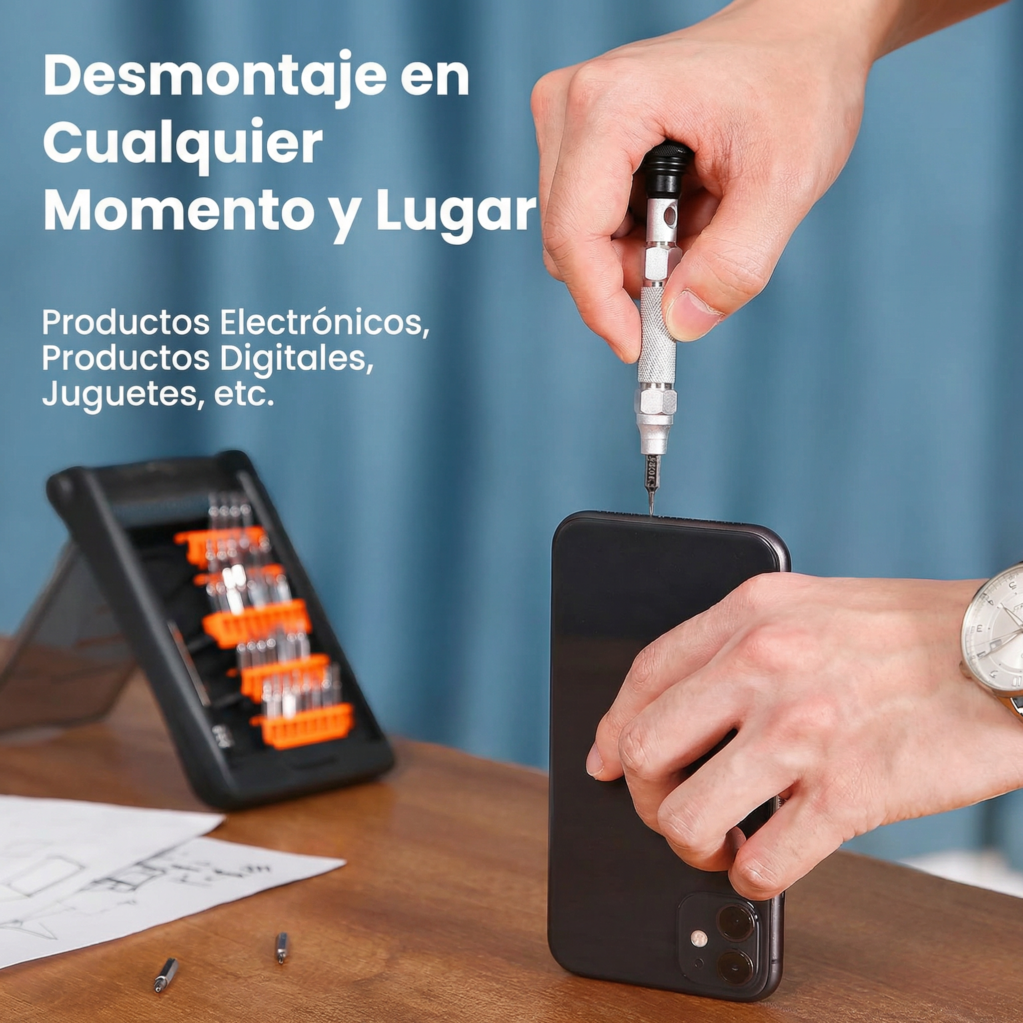 KIT DESTORNILLADORES DE PRECISIÓN 38 EN 1 UGREEN 80459 - 5