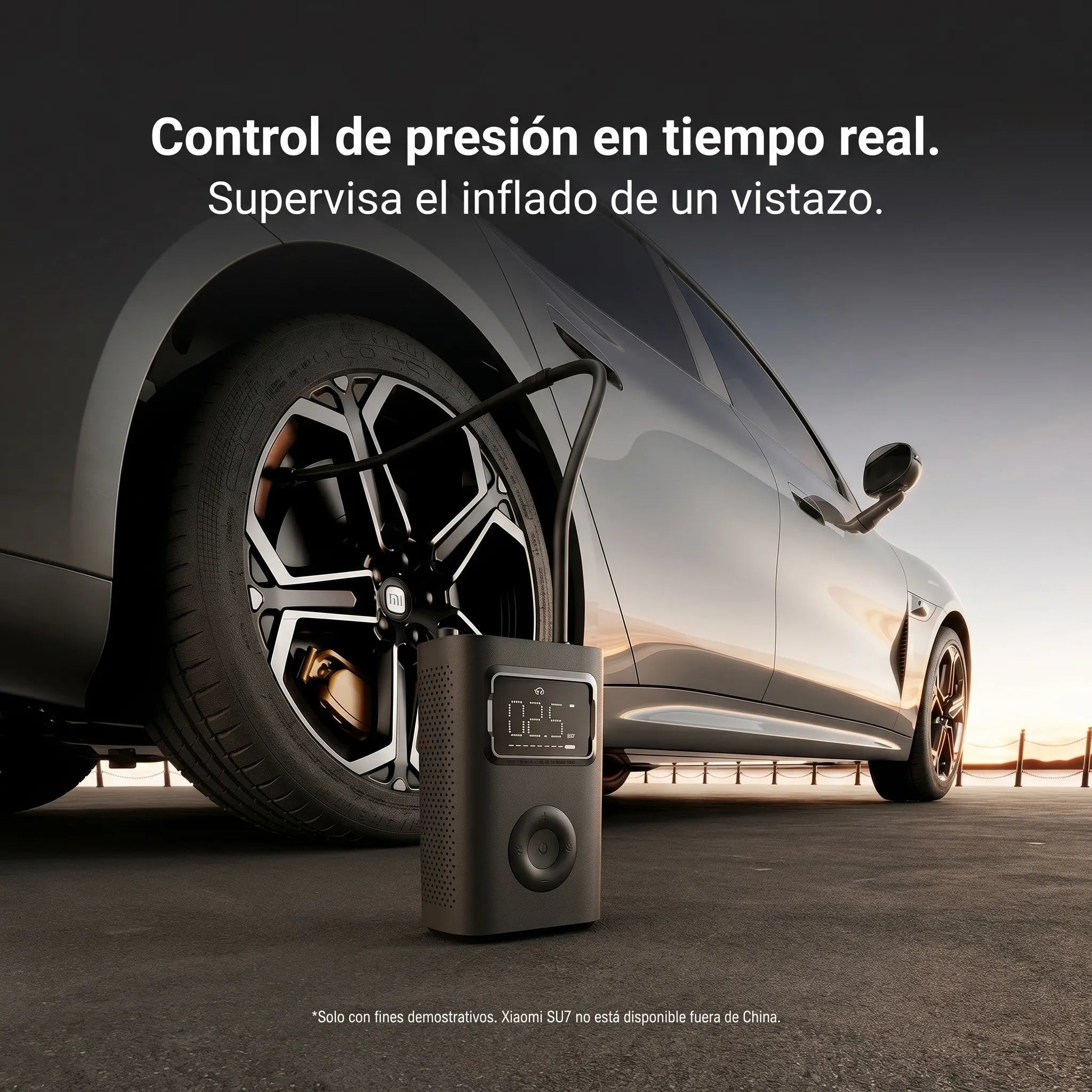COMPRESOR DE AIRE PORTÁTIL XIAOMI 2 PRO 150 PSI BHR9099GL - 8