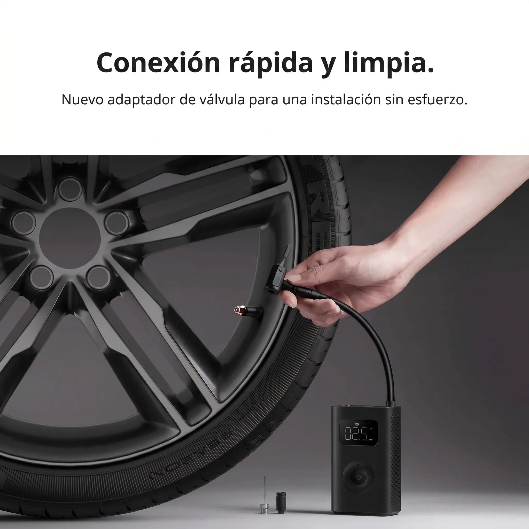 COMPRESOR DE AIRE PORTÁTIL XIAOMI 2 150 PSI BHR7112GL - 9