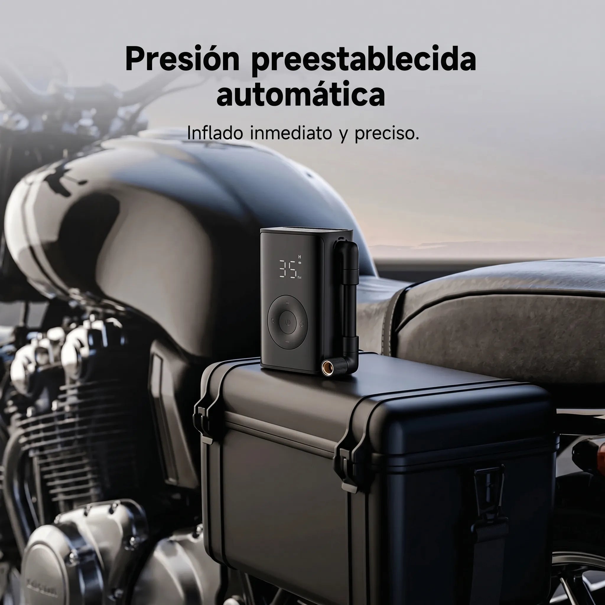 COMPRESOR DE AIRE PORTÁTIL COMPACTO MIJIA 150 PSI XIAOMI BHR088PCN - 10