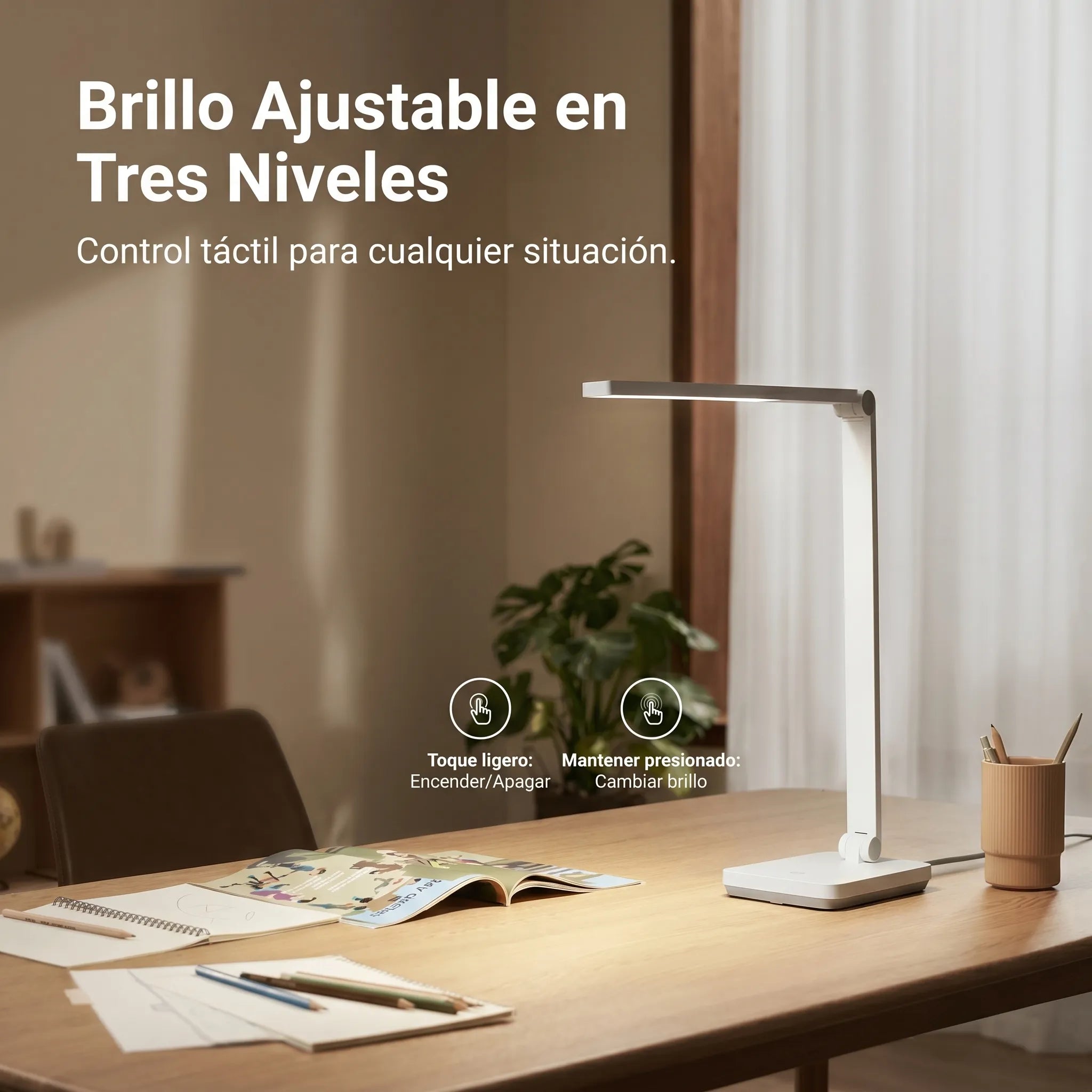 LÁMPARA DE ESCRITORIO XIAOMI DESK LAMP LITE 7.5W BHR8955EU - 6