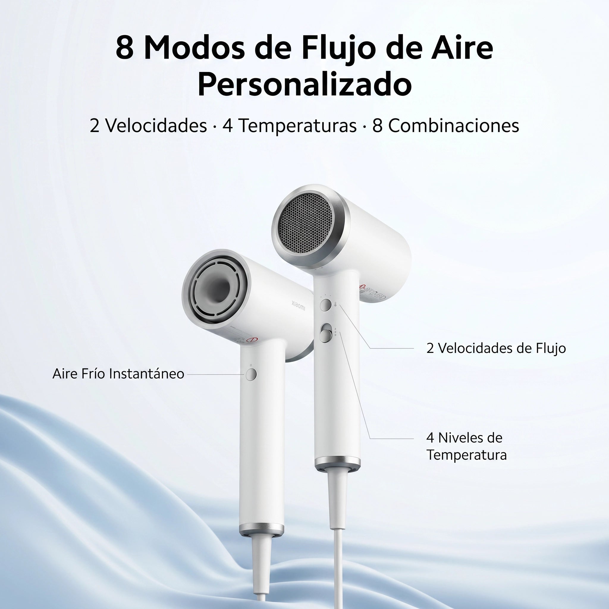 SECADORA DE CABELLO IÓNICA XIAOMI 110000 RPM 1600W - 6