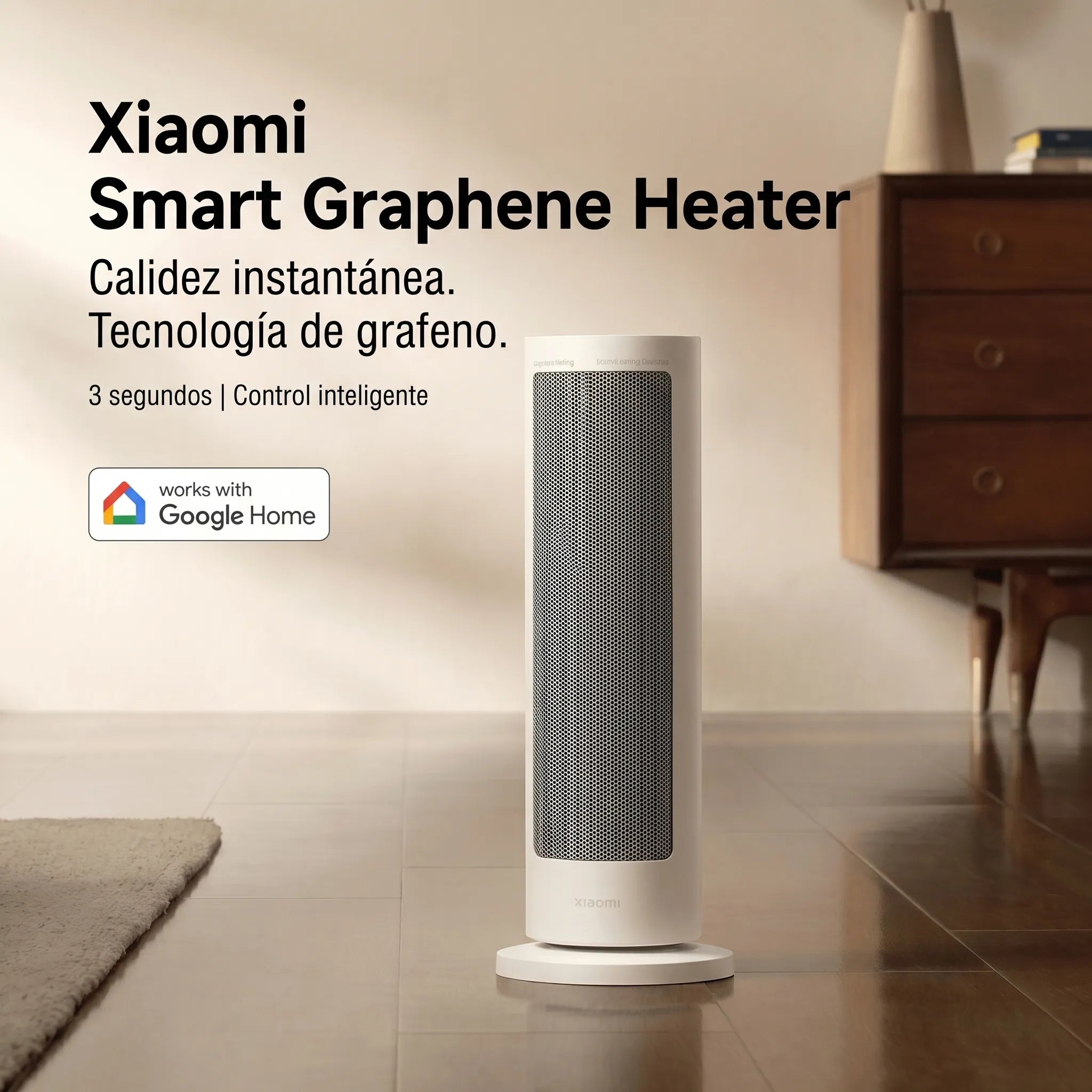 CALEFACTOR INTELIGENTE XIAOMI GRAPHENE HEATER 2000W BHR084SEU - 2