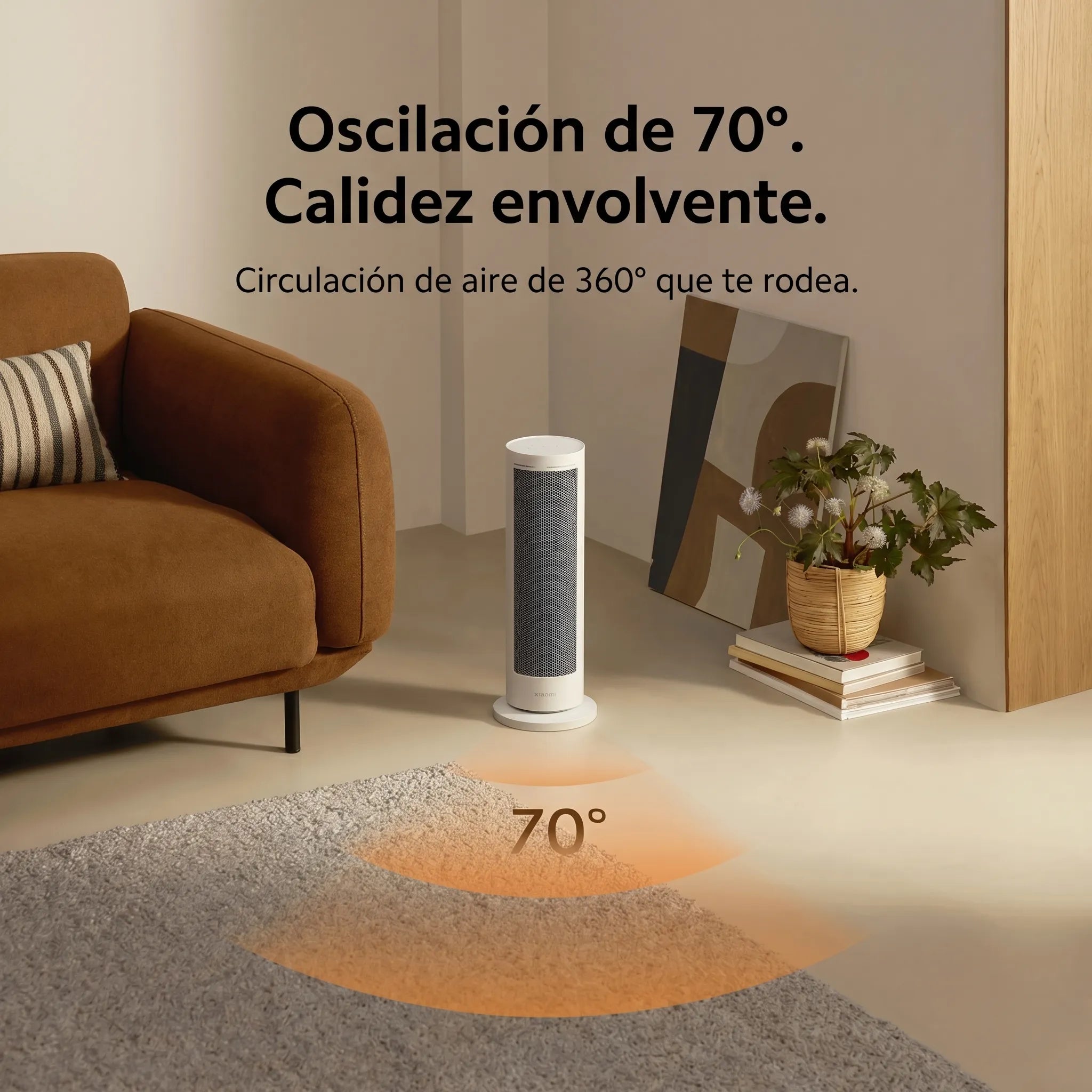 CALEFACTOR INTELIGENTE XIAOMI GRAPHENE HEATER 2000W BHR084SEU - 8