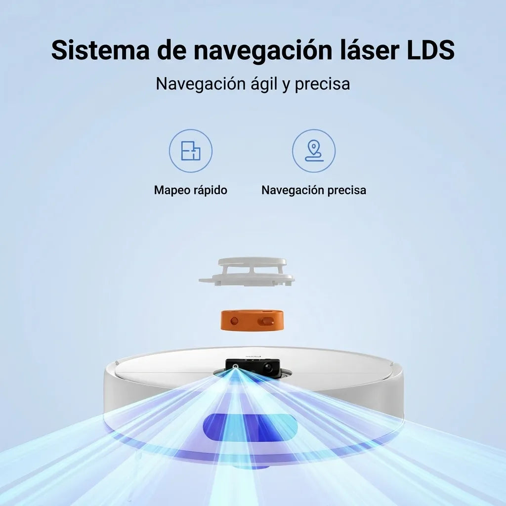 ROBOT ASPIRADORA XIAOMI S40C 5000 PA BHR9664EU - 5