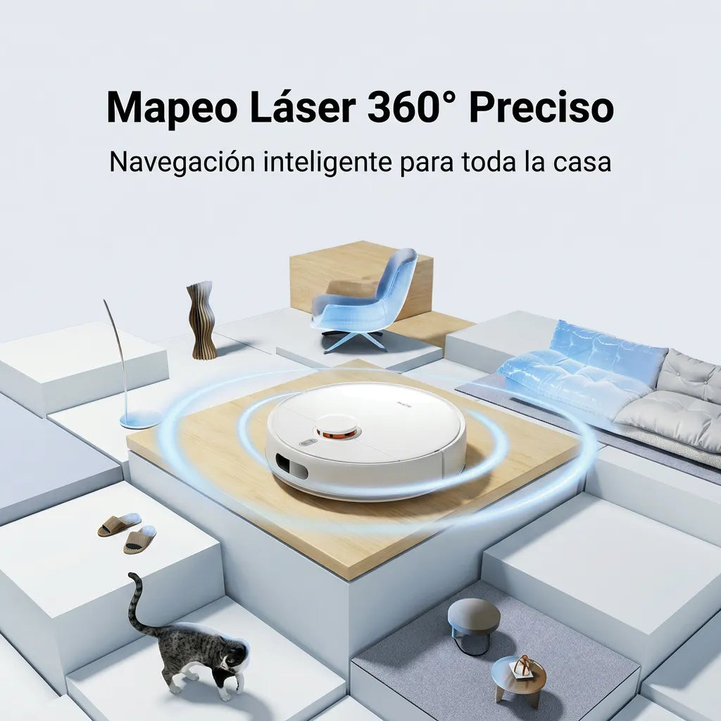 ROBOT ASPIRADORA XIAOMI S40C 5000 PA BHR9664EU - 6