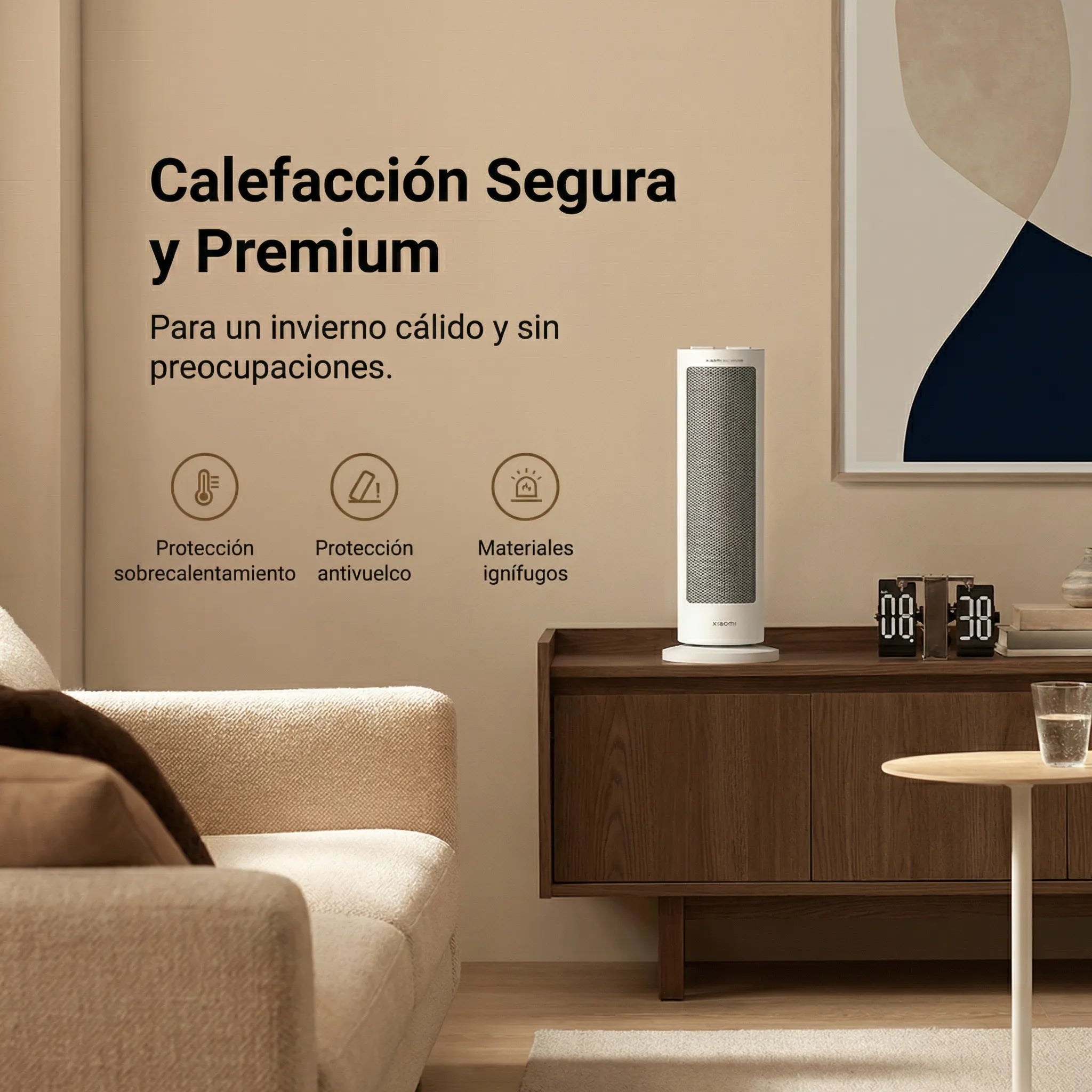 CALEFACTOR XIAOMI FAN HEATER 2000W - 10