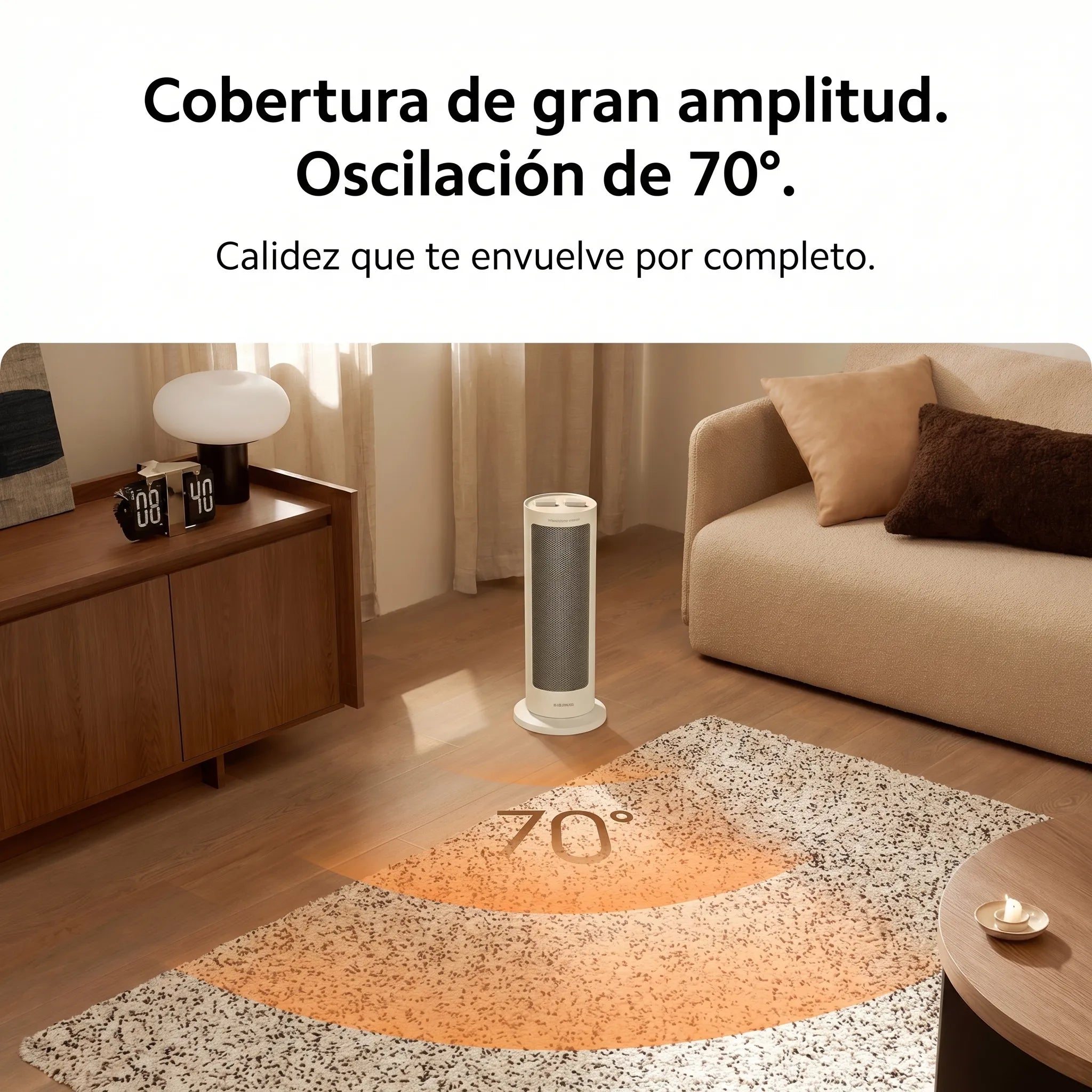 CALEFACTOR XIAOMI FAN HEATER 2000W - 5
