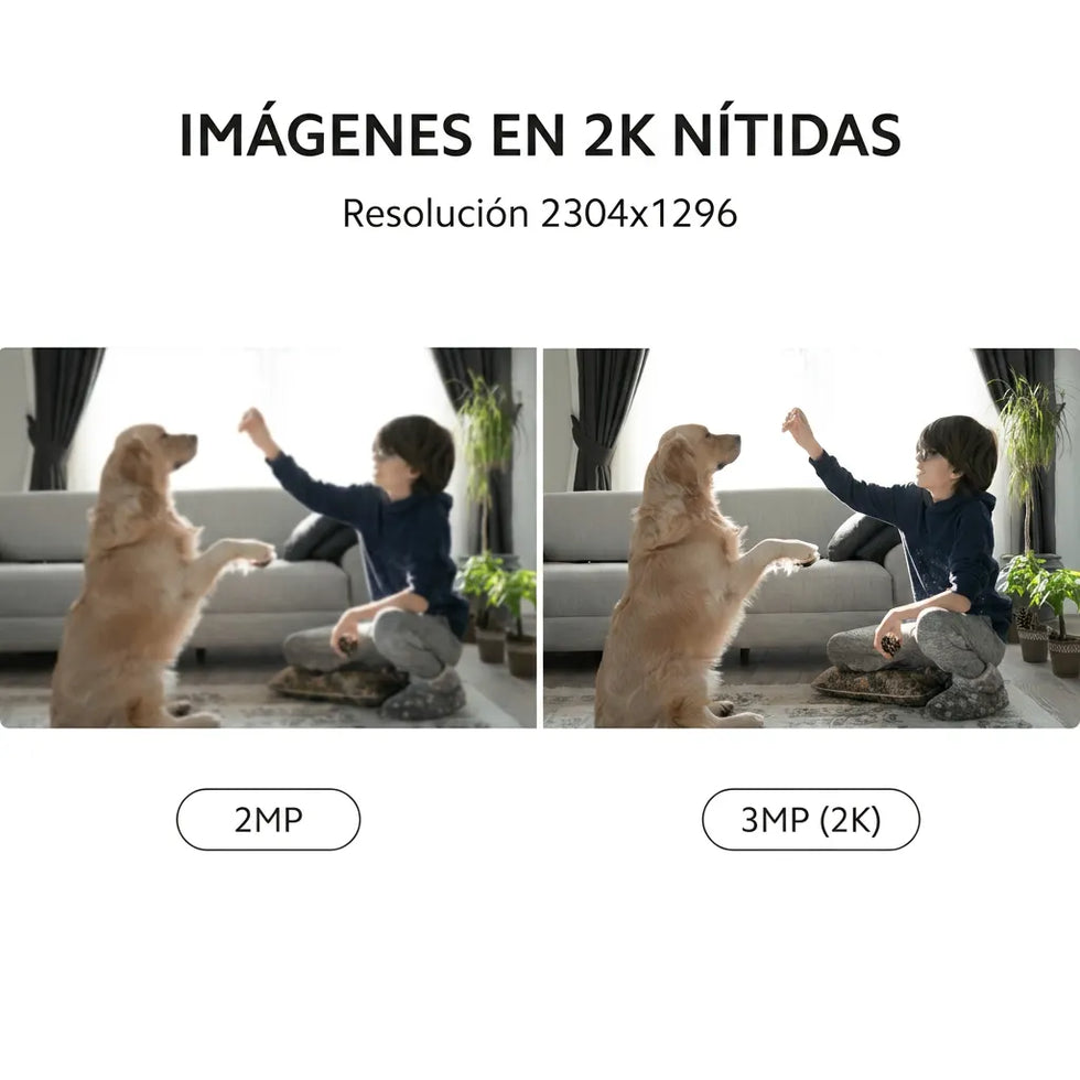CÁMARA DE SEGURIDAD XIAOMI SMART CAMERA C301 2K 360° - 6