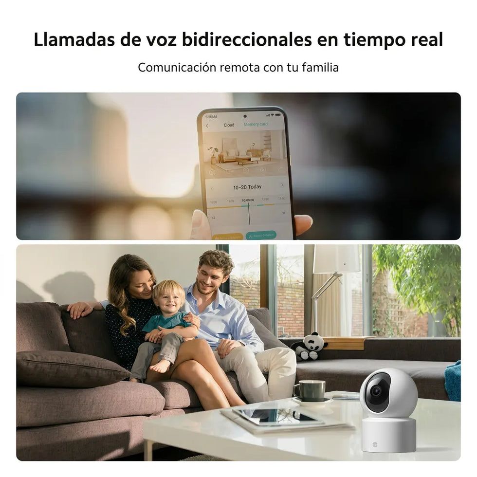CÁMARA DE SEGURIDAD XIAOMI SMART CAMERA C301 2K 360° - 9