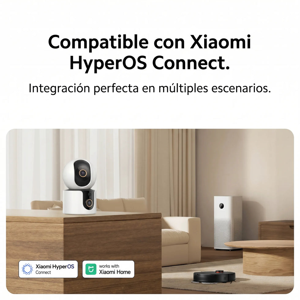 CÁMARA DE SEGURIDAD XIAOMI SMART CAMERA C500 DUAL 2.5K - 10