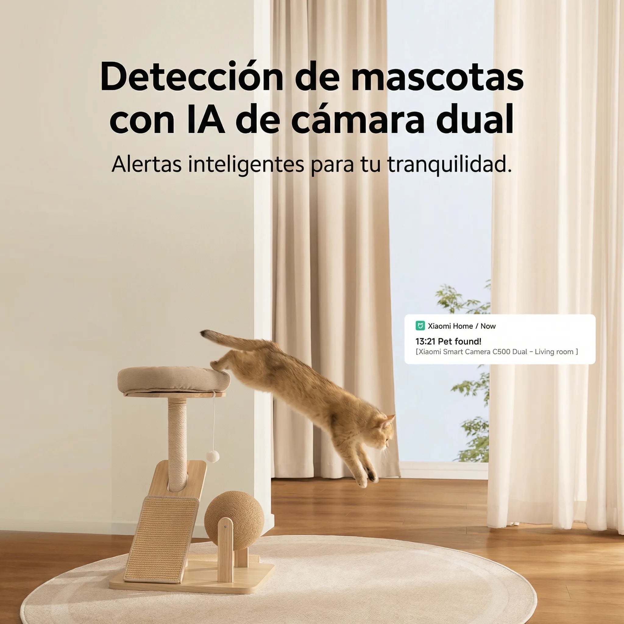 CÁMARA DE SEGURIDAD XIAOMI SMART CAMERA C500 DUAL 2.5K - 5