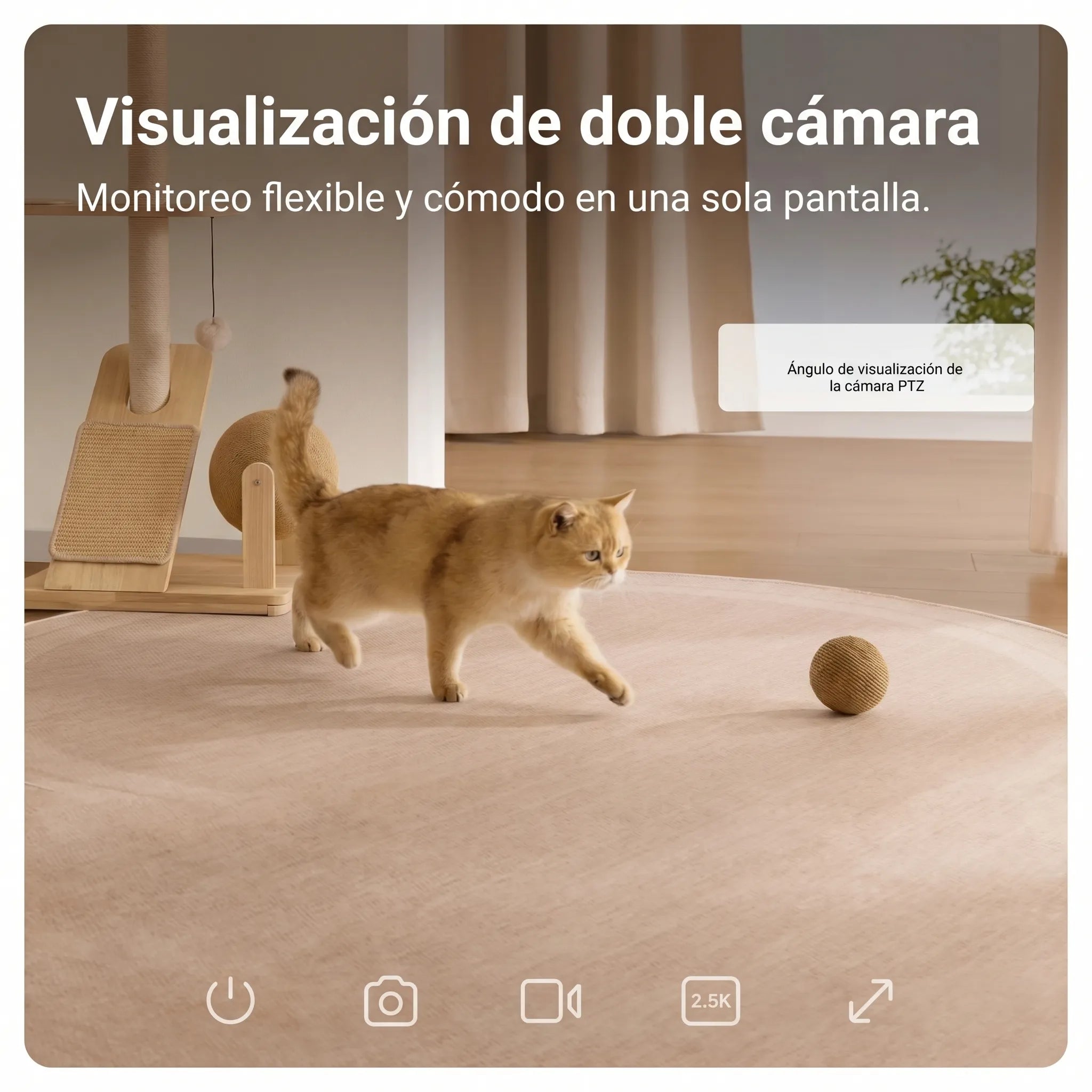 CÁMARA DE SEGURIDAD XIAOMI SMART CAMERA C500 DUAL 2.5K - 6