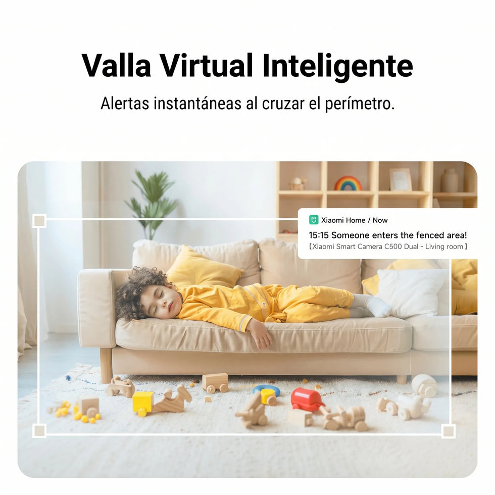 CÁMARA DE SEGURIDAD XIAOMI SMART CAMERA C500 DUAL 2.5K - 8
