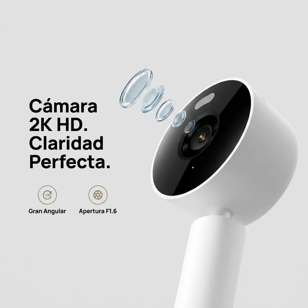 CÁMARA DE SEGURIDAD XIAOMI SMART CAMERA C100 2K - 3