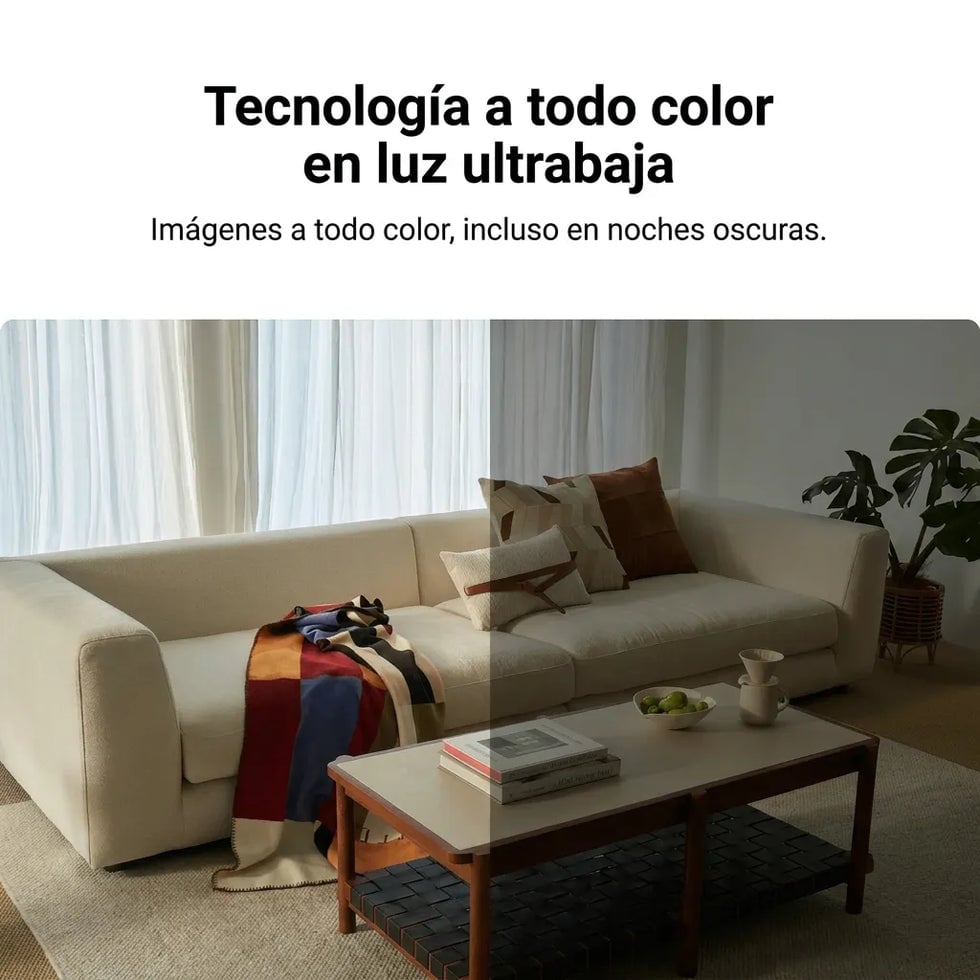 CÁMARA DE SEGURIDAD XIAOMI SMART CAMERA C100 2K - 4