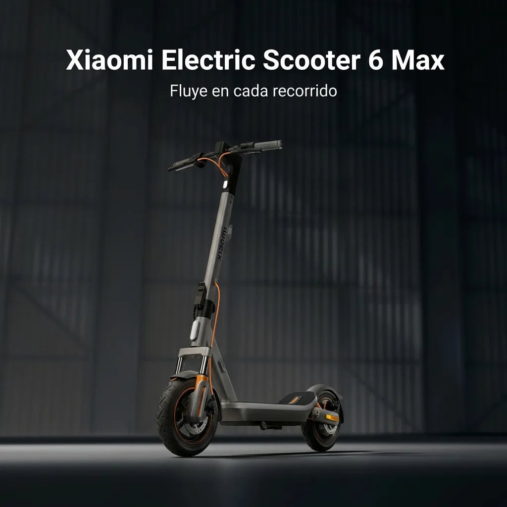 SCOOTER ELÉCTRICO XIAOMI 6 MAX 1100W 70KM - 2