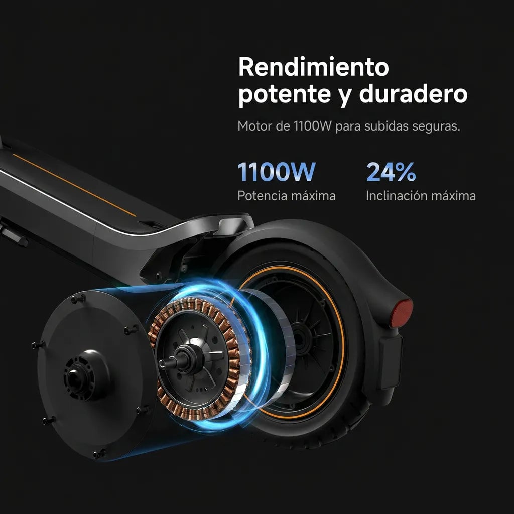 SCOOTER ELÉCTRICO XIAOMI 6 MAX 1100W 70KM - 4