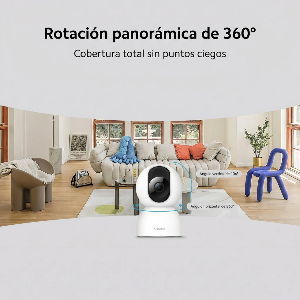 CÁMARA DE SEGURIDAD XIAOMI SMART CAMERA C400 2.5K - 6