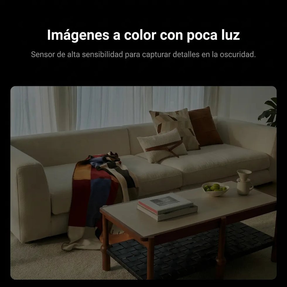 CÁMARA DE SEGURIDAD XIAOMI SMART CAMERA C701 4K 360° - 6