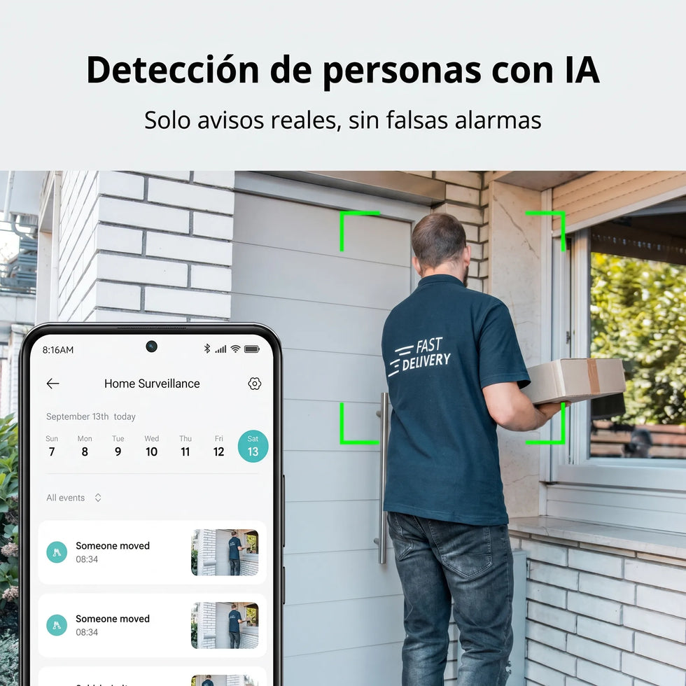 CÁMARA DE SEGURIDAD EXTERIOR XIAOMI CW400 2.5K IP66 - 9