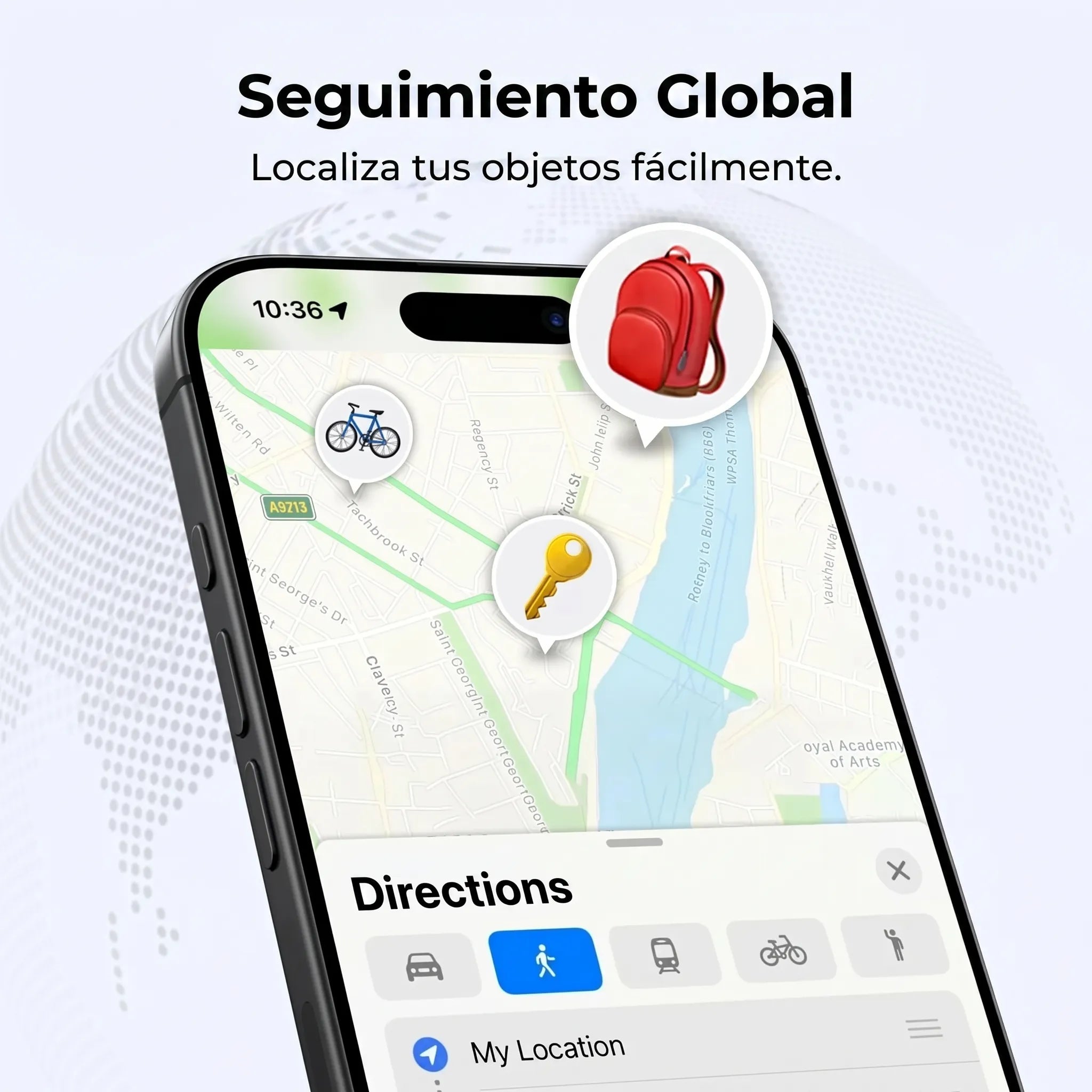 LOCALIZADOR INTELIGENTE UGREEN CM816 APPLE FIND MY 45297 - 3