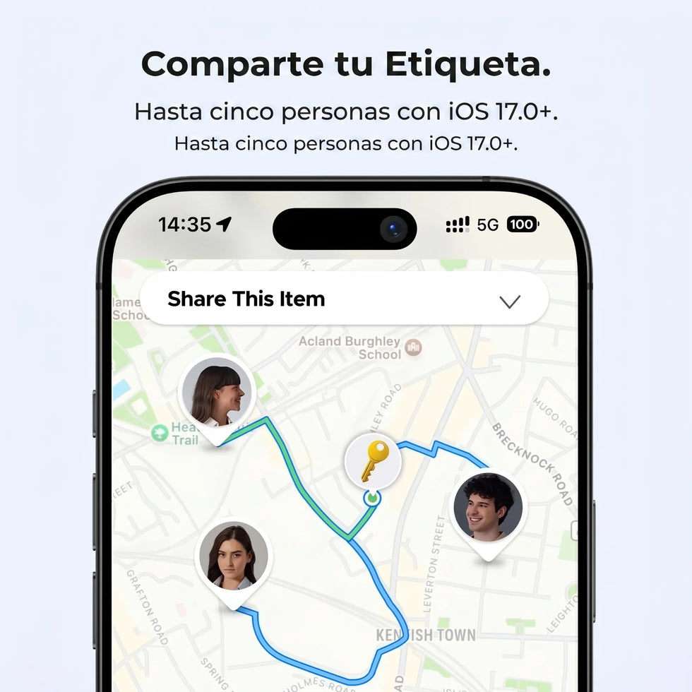 LOCALIZADOR INTELIGENTE UGREEN CM816 APPLE FIND MY 45297 - 7