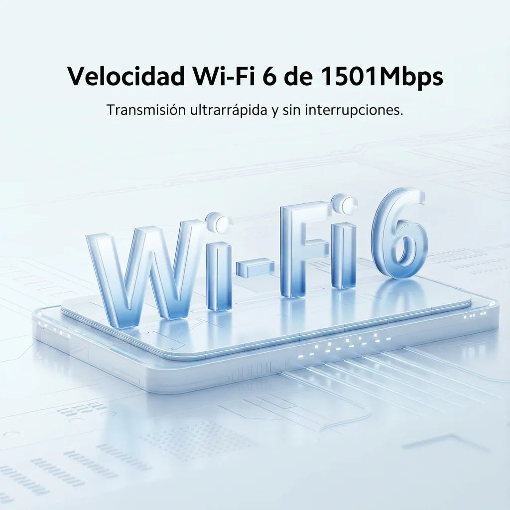 REPETIDOR WIFI 6 XIAOMI AX1500 DOBLE BANDA DVB4514GL - 3