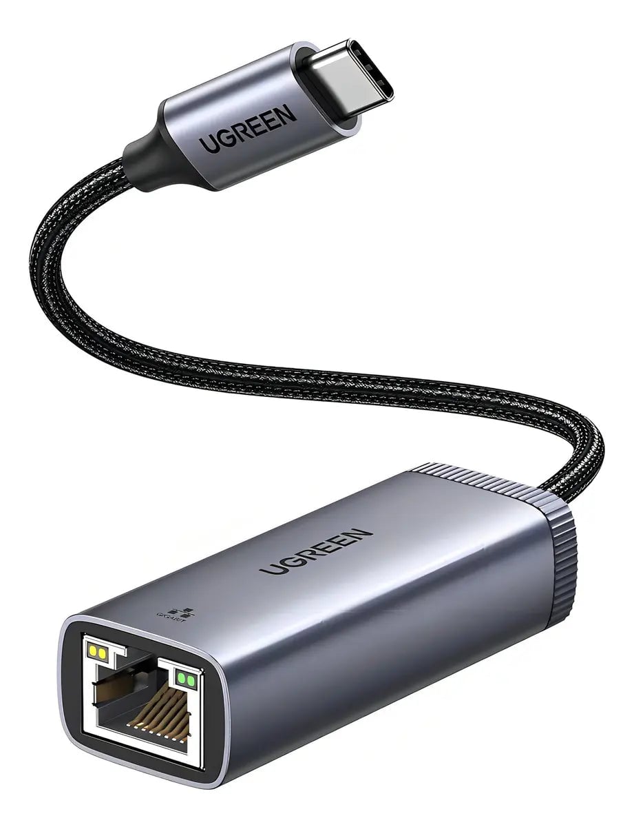 ADAPTADOR DE RED UGREEN USB-C A GIGABIT ETHERNET RJ45 CM483 40322 - 1