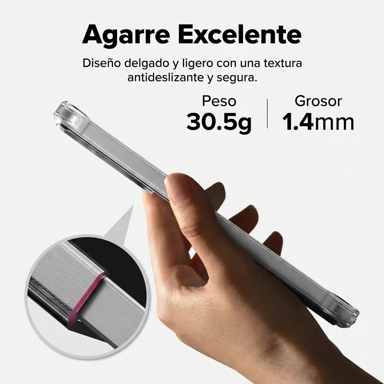 CASE RINGKE FUSION GALAXY A57 TRANSPARENTE - 3