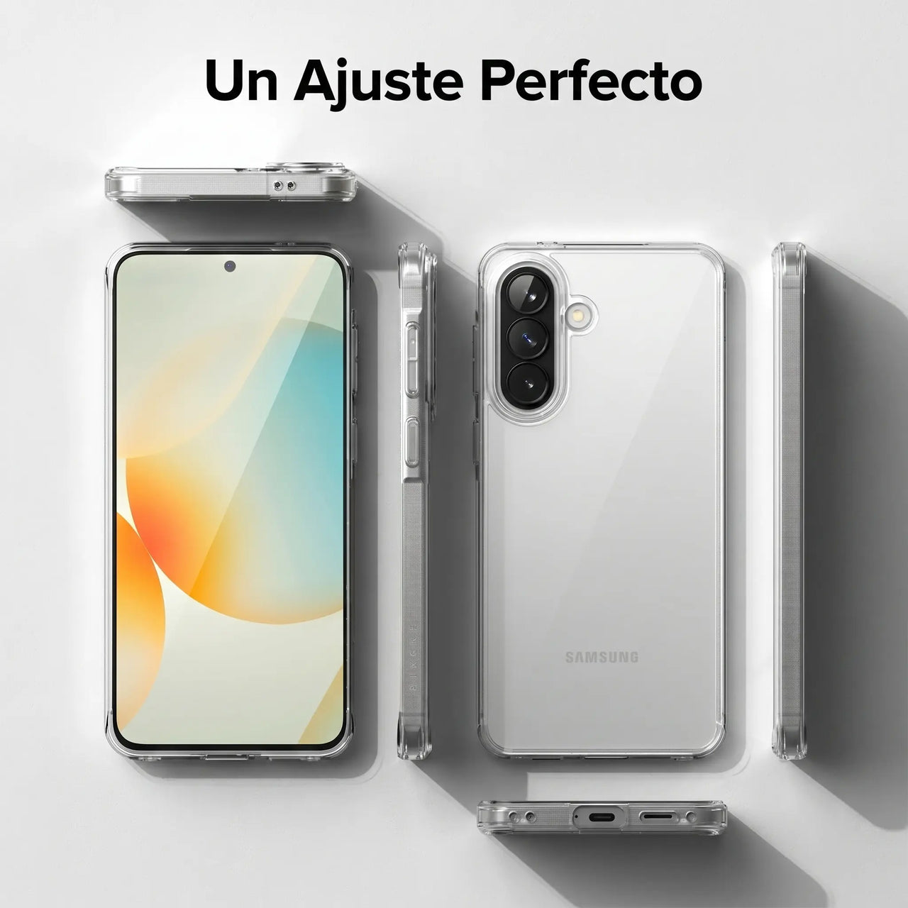 CASE RINGKE FUSION GALAXY A57 TRANSPARENTE - 9