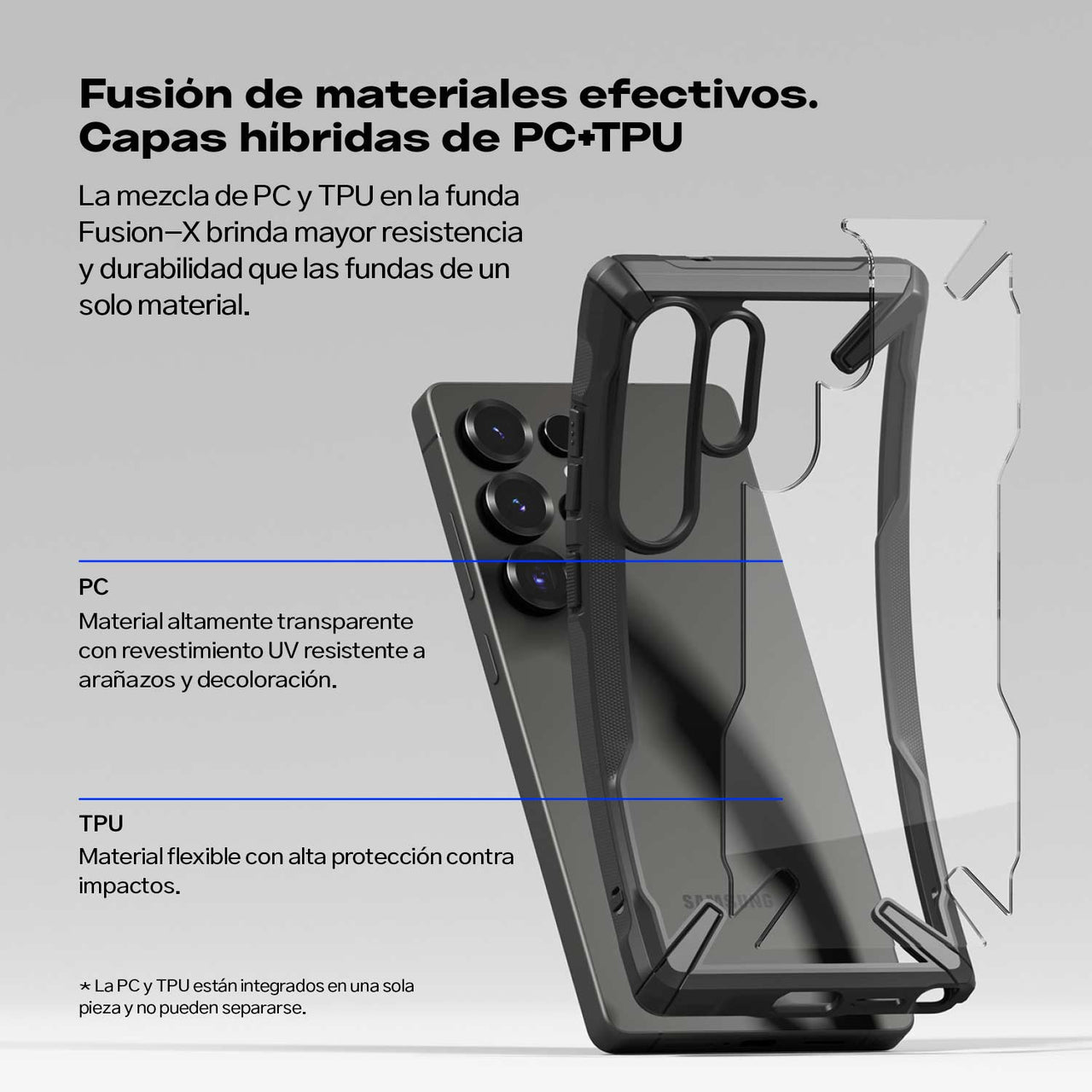 CASE RINGKE FUSION X GALAXY S25 ULTRA NEGRO - 2