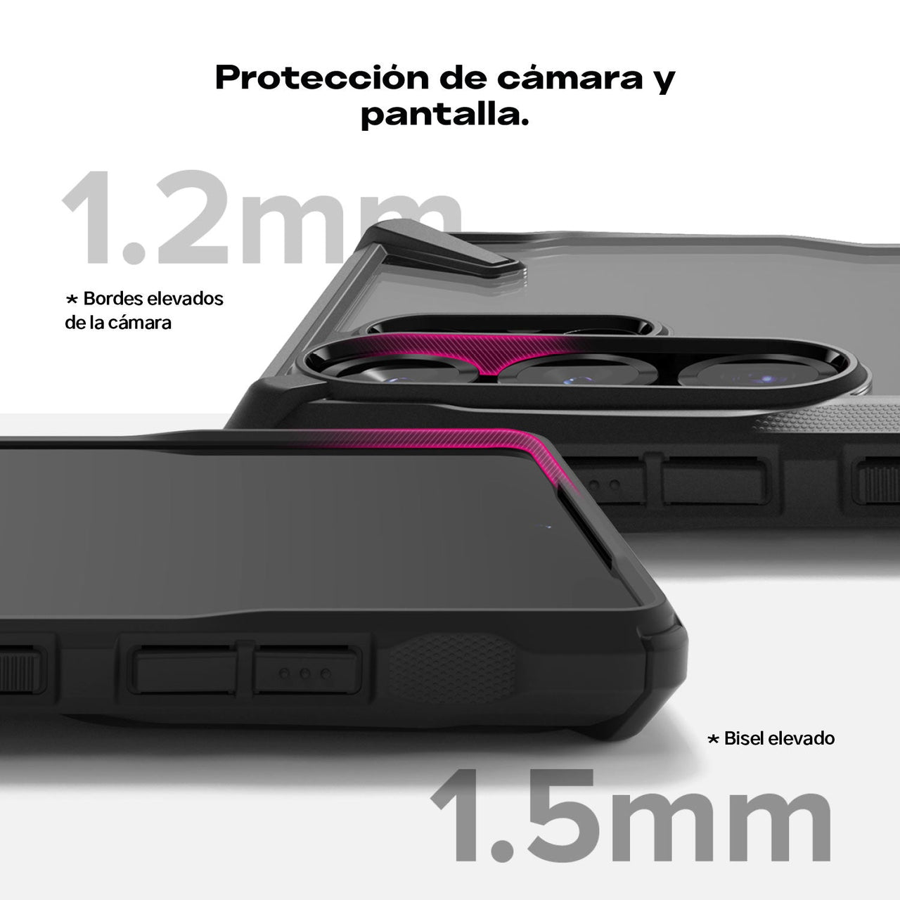 CASE RINGKE FUSION X GALAXY S25 ULTRA NEGRO - 4