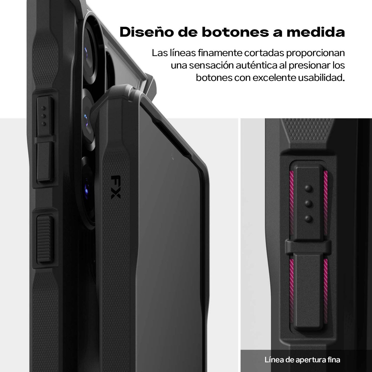 CASE RINGKE FUSION X GALAXY S25 ULTRA NEGRO - 5