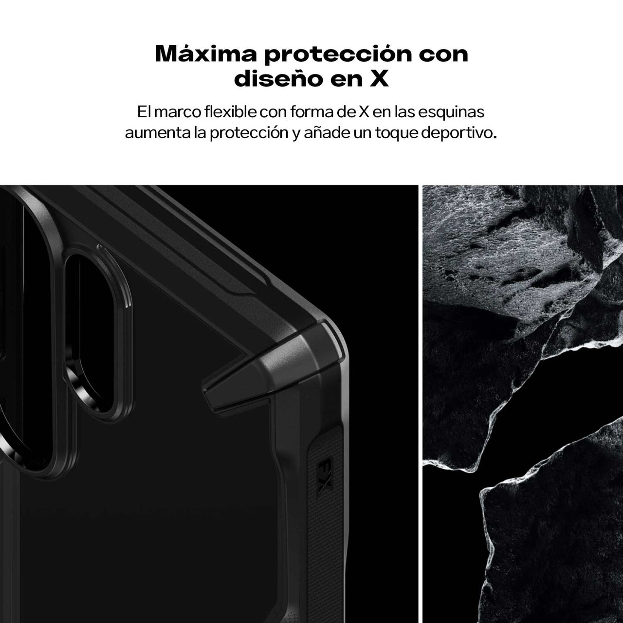 CASE RINGKE FUSION X GALAXY S25 ULTRA NEGRO - 6