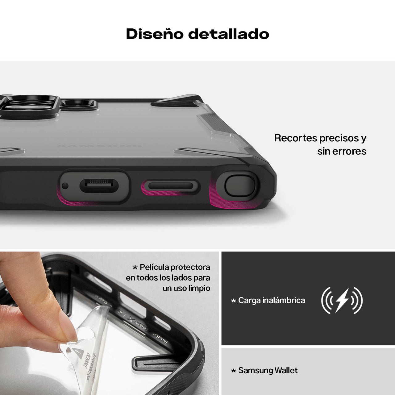CASE RINGKE FUSION X GALAXY S25 ULTRA NEGRO - 8