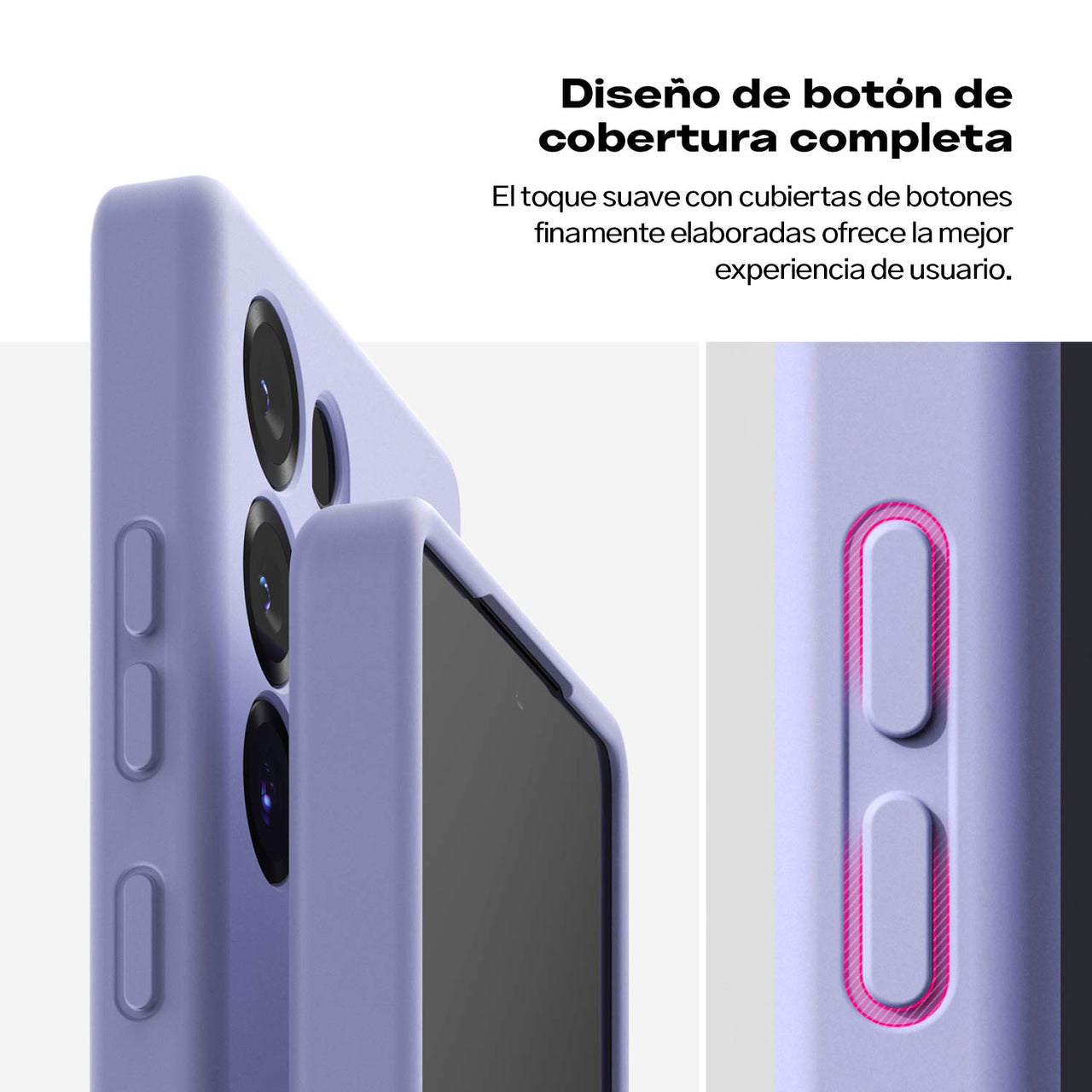 CASE RINGKE SILICONA GALAXY S25 ULTRA MAGSAFE LILA - 4