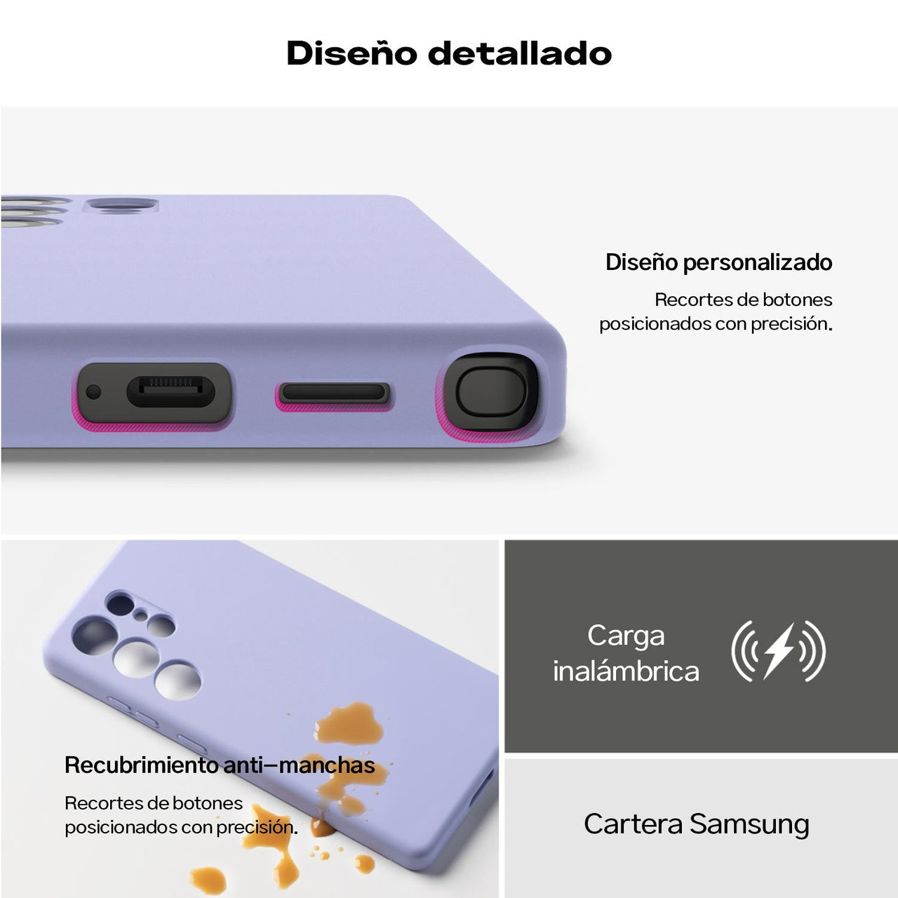CASE RINGKE SILICONA GALAXY S25 ULTRA MAGSAFE LILA - 7