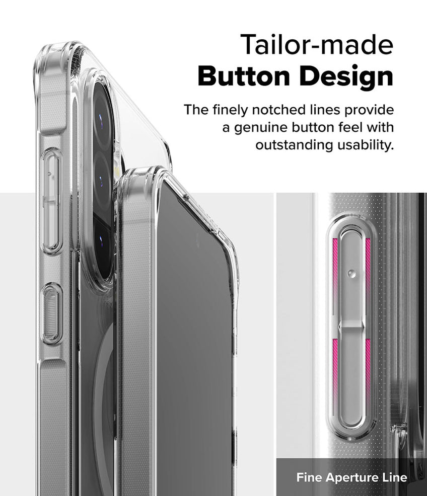CASE RINGKE FUSION GALAXY A56 5G / A36 5G MAGSAFE TRANSPARENTE - 5